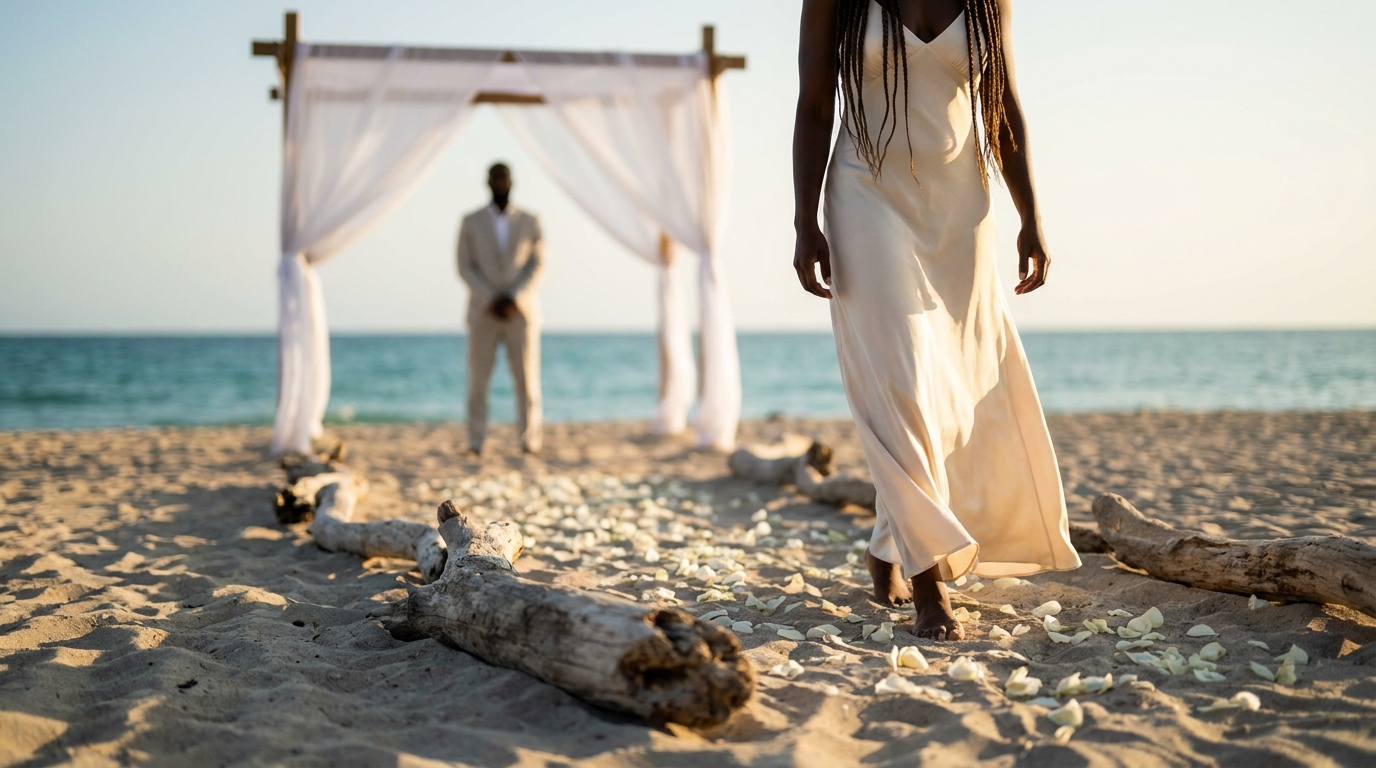 Beach Wedding Aisle Ideas: 12 Setups That Actually Work on Sand (2026)