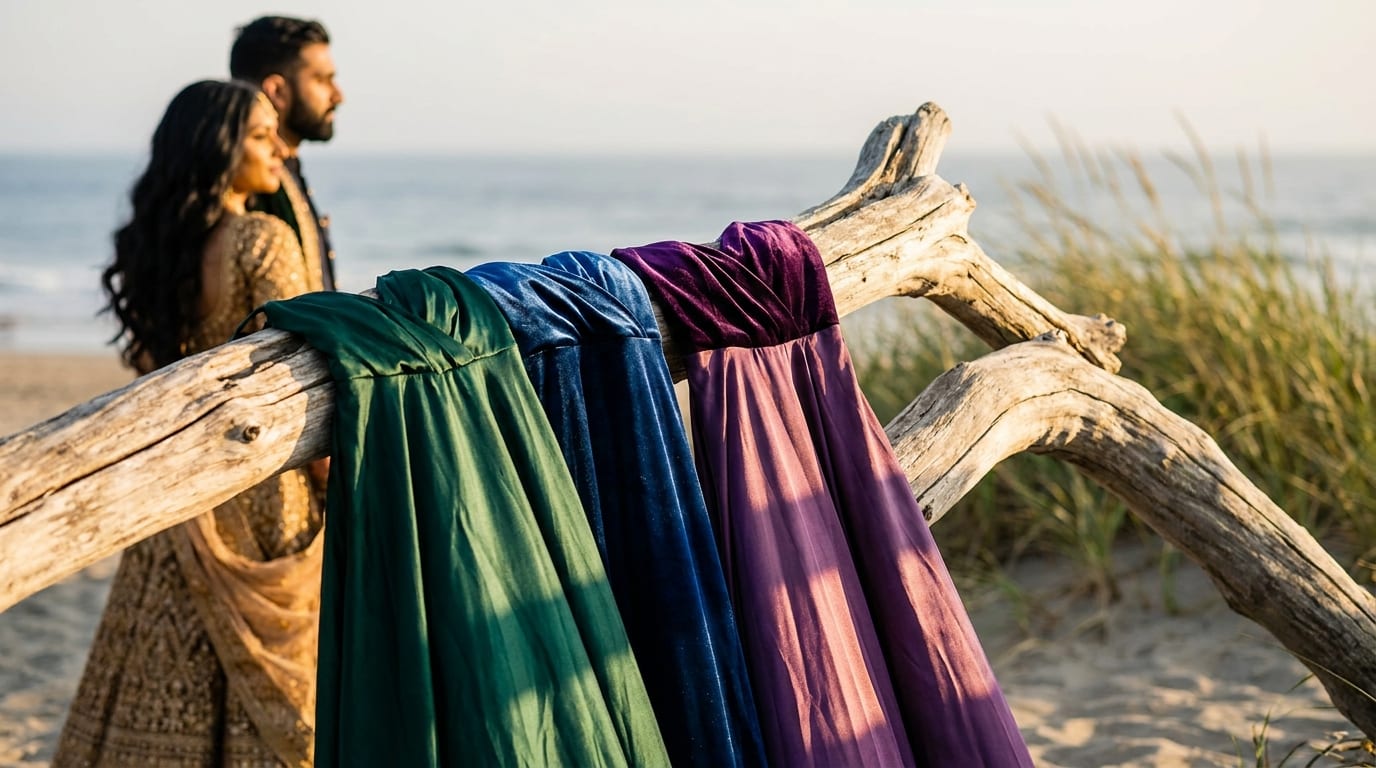 What About Bridesmaid Dresses in Beach Light?