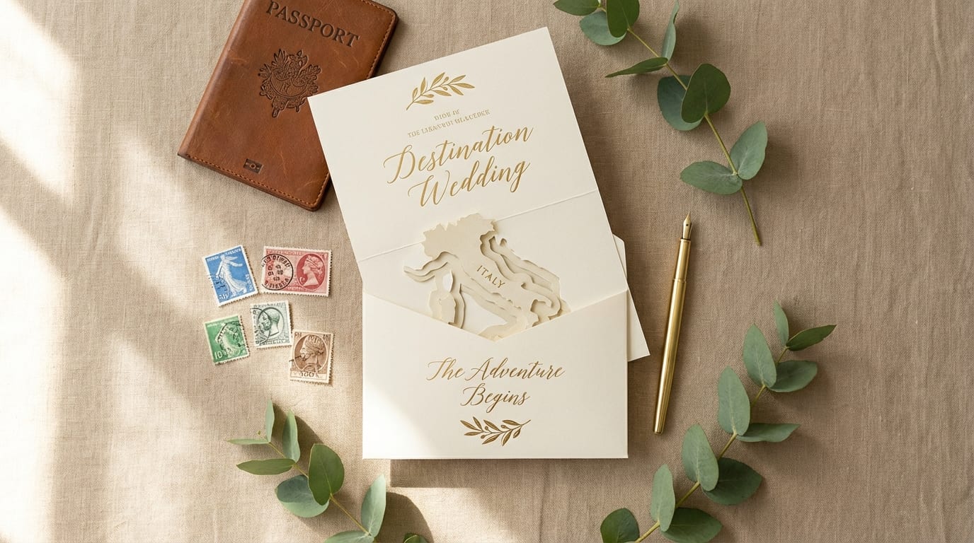 Destination Wedding Announcements: What to Say, When to Send & How to Wow Your Guests