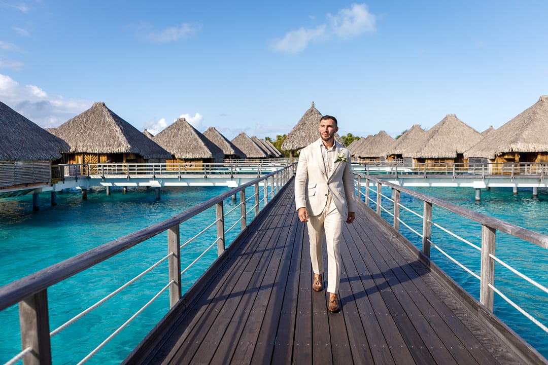 Bold and Breathtaking: Leah & David's Bora Bora Elopement at the St. Regis — photo 3