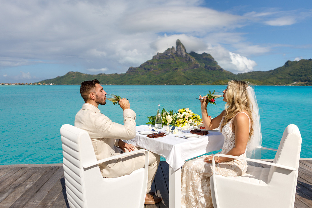 Bold and Breathtaking: Leah & David's Bora Bora Elopement at the St. Regis — photo 10