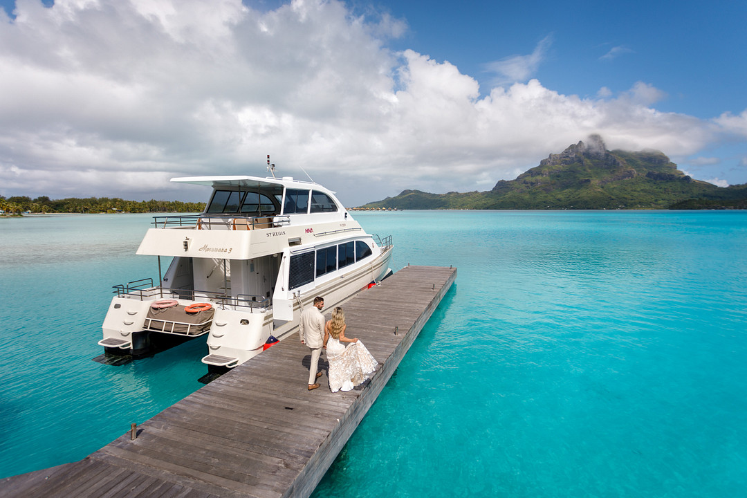 Bold and Breathtaking: Leah & David's Bora Bora Elopement at the St. Regis — photo 12