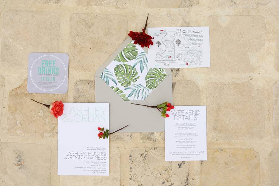 Modern Mexican Destination Wedding — photo 14